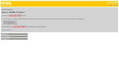 Desktop Screenshot of m.crittercontrol.com