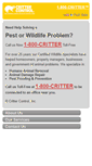 Mobile Screenshot of m.crittercontrol.com