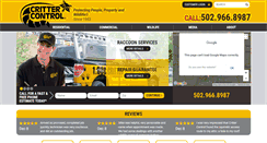 Desktop Screenshot of louisville.crittercontrol.com
