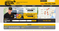 Desktop Screenshot of annarbor.crittercontrol.com