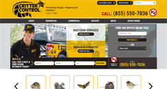 Desktop Screenshot of crittercontrol.com