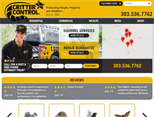 Tablet Screenshot of denver.crittercontrol.com