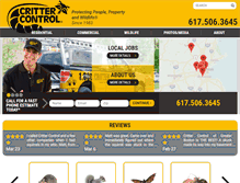 Tablet Screenshot of boston.crittercontrol.com