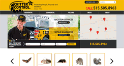 Desktop Screenshot of desmoines.crittercontrol.com